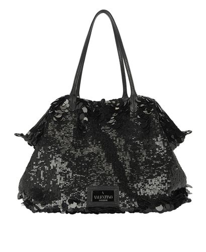 Valentino Sequin Bow Detail Tote, front view